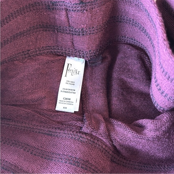 Felina Jogger Pajama Set. Women's Sz-M 8/10 EUC - Picture 7 of 10